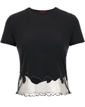 DIESEL 't inlay r1' T -Shirt - Schwarz