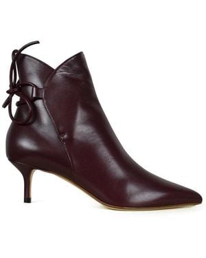 Francesco Russo Botas de cuero - Morado