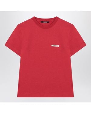 Jacquemus Gros Grain T-Shirt - Red