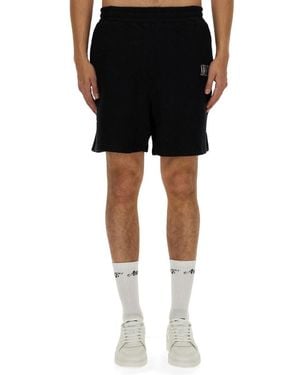 AWAKE NY Bermuda With Logo - Black