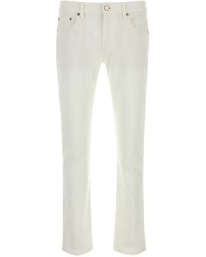 PT Torino Stretch Denim Jeans - White