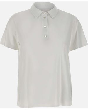 Rrd Weißes Oxford-Poloshirt