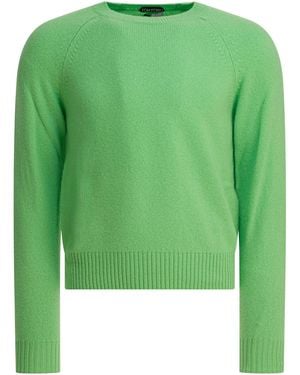 Tom Ford Cashmere Crewneck Jumper - Green