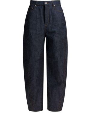 Givenchy "Raw Cocoon" Jeans - Blue
