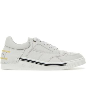 Fendi Calf Leather Sneaker - White