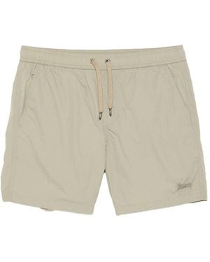 Herno Badeshorts Mit Kordelzug - Weiß