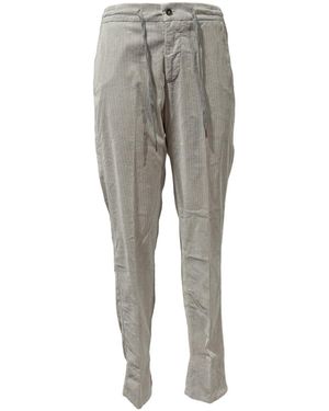 Marco Pescarolo Caracciolo `S Trousers - Grey