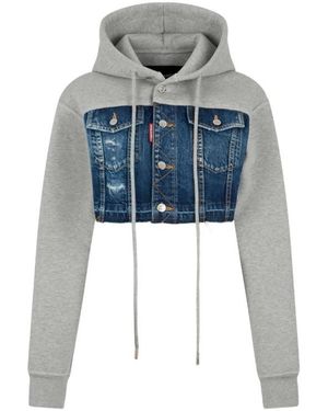 DSquared² Sweatjacke - Blau