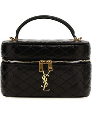Saint Laurent Gaby Vanity Hand Bags Black