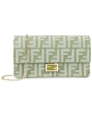 Fendi Portafoglio "Baguette" - Green