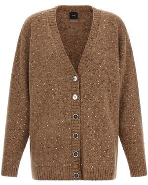 Pinko 'Marche' Strickjacke - Braun