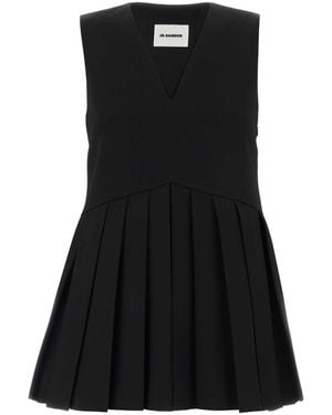 Jil Sander Top 130 Pl - Black