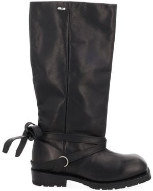 Our Legacy High Engine Boots - Black