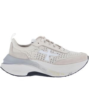 Premiata Baskets Hill 8242 - Blanc