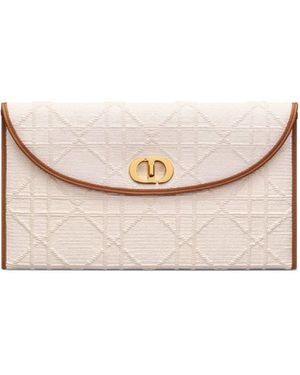 Dior 30 Montaigne Avenue Pouch - Blanco