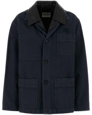 Miu Miu Denim Jacket - Blue