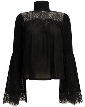 Zimmermann "Valiant" Blouse - Black