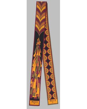 PUCCI Silk Scarf - White