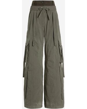 Dolce & Gabbana Wide Pants - Green