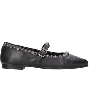Ash Flat Shoes - Black