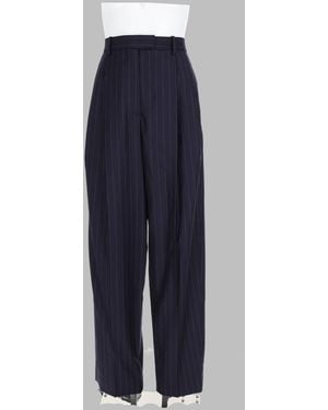 Givenchy High-Rise Tailored Trousers - Blue
