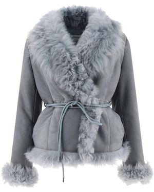 Saks Potts "moss" Jas - Blauw