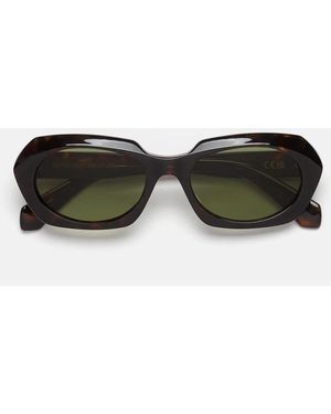Retrosuperfuture Sonnenbrille Epoca 3627 Hzv Braun/Grün Unisex - Mehrfarbig
