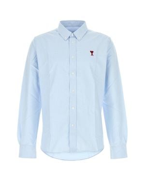 Ami Paris Ami Adc Shirt - Blue