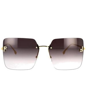 Fendi Fe4082 Us Sonnenbrille - Braun