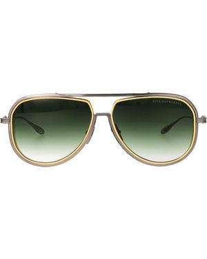 Dita Eyewear Aviator Sunglasses Dts188 A 02 02 - Green