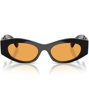Versace Sonnenbrille Ve4480 U Gb1/7 Schwarz/Orange Damen - Braun