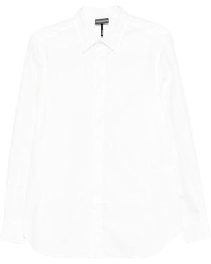 Emporio Armani Cotton Shirt - White