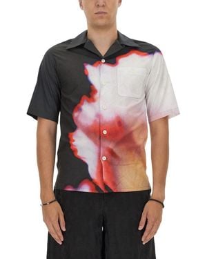 McQueen Hawaiian Shirt - Red