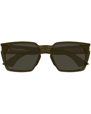 Saint Laurent Sonnenbrille Sl 894 004 Schlammbraun/Grau Unisex