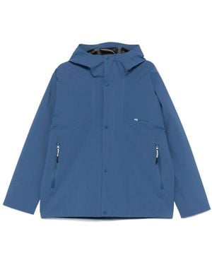 Paul Smith Hooded Blouson Jacket - Blue