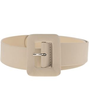 Weekend by Maxmara Brio Nappa Lederen Belt - Naturel