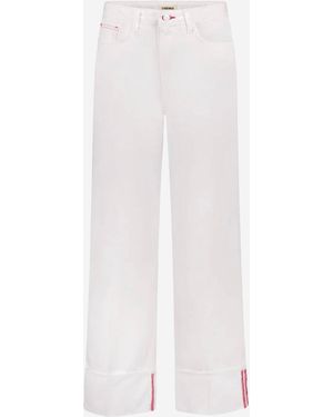 L'Agence Cotton Jeans - White
