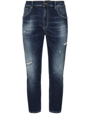 Dondup Alex Skinny Dunkelblaue Jeans