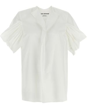 Junya Watanabe Baumwollbluse - Weiß