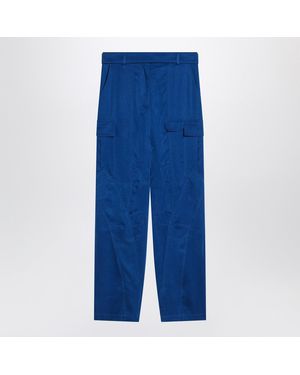Ferragamo Electric Cargo Pants - Blue
