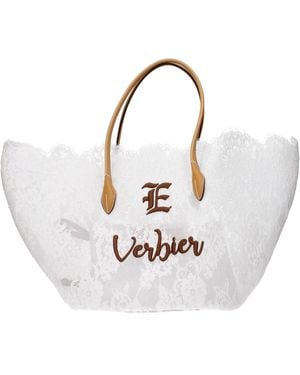 Ermanno Scervino Handbags Cloth - White