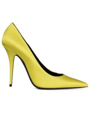 Saint Laurent Marilyn Court Shoes - Yellow