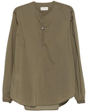 Paura Euclide Shirt Single Button - Green