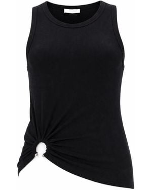 Rabanne Top Piercing - Black