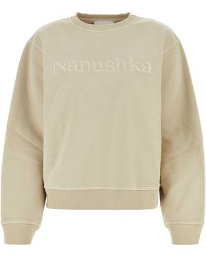 Nanushka Sweatshirts - Natural