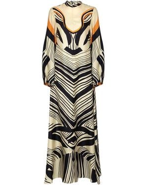 Raquel Diniz Parana Rn Kaftan - Zwart