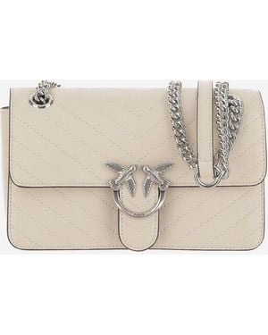 Pinko Love One Light Mini Bag - Natural