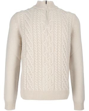 Peserico Herrenpullover - Weiß