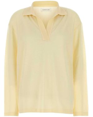 ARMARIUM Pastel Wool Aurelio Polo Shirt - Yellow