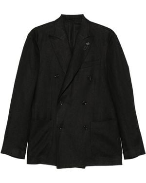 Lardini Giacca Uomo Roma - Black